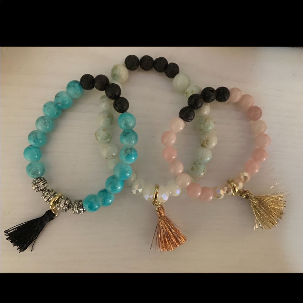 Oil diffuser bracelet - Picture 2 of 4